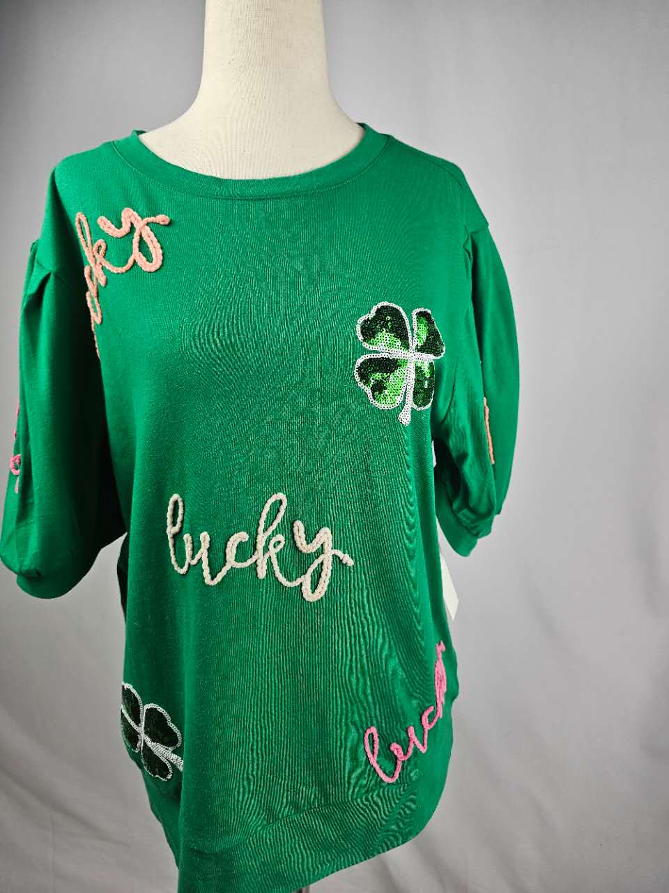 Rope Embroidery T shirt