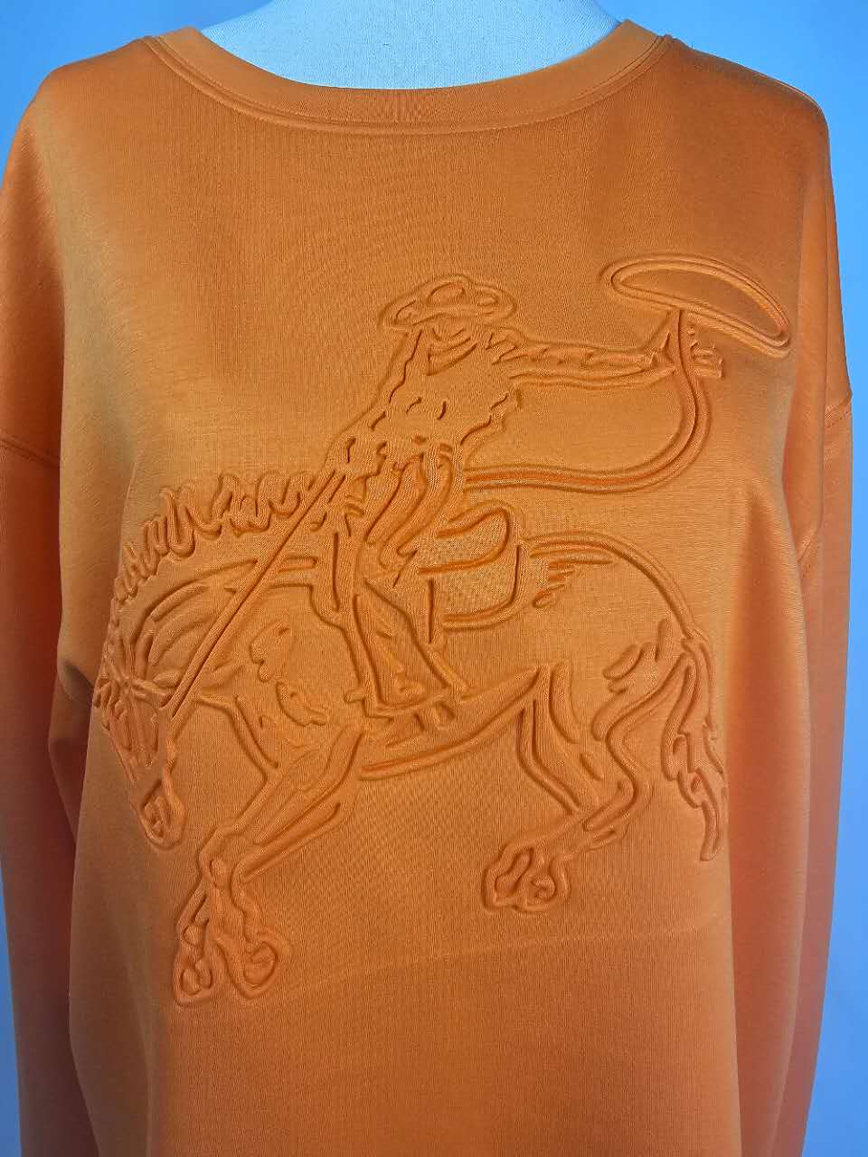 Embossed Sweatshirt