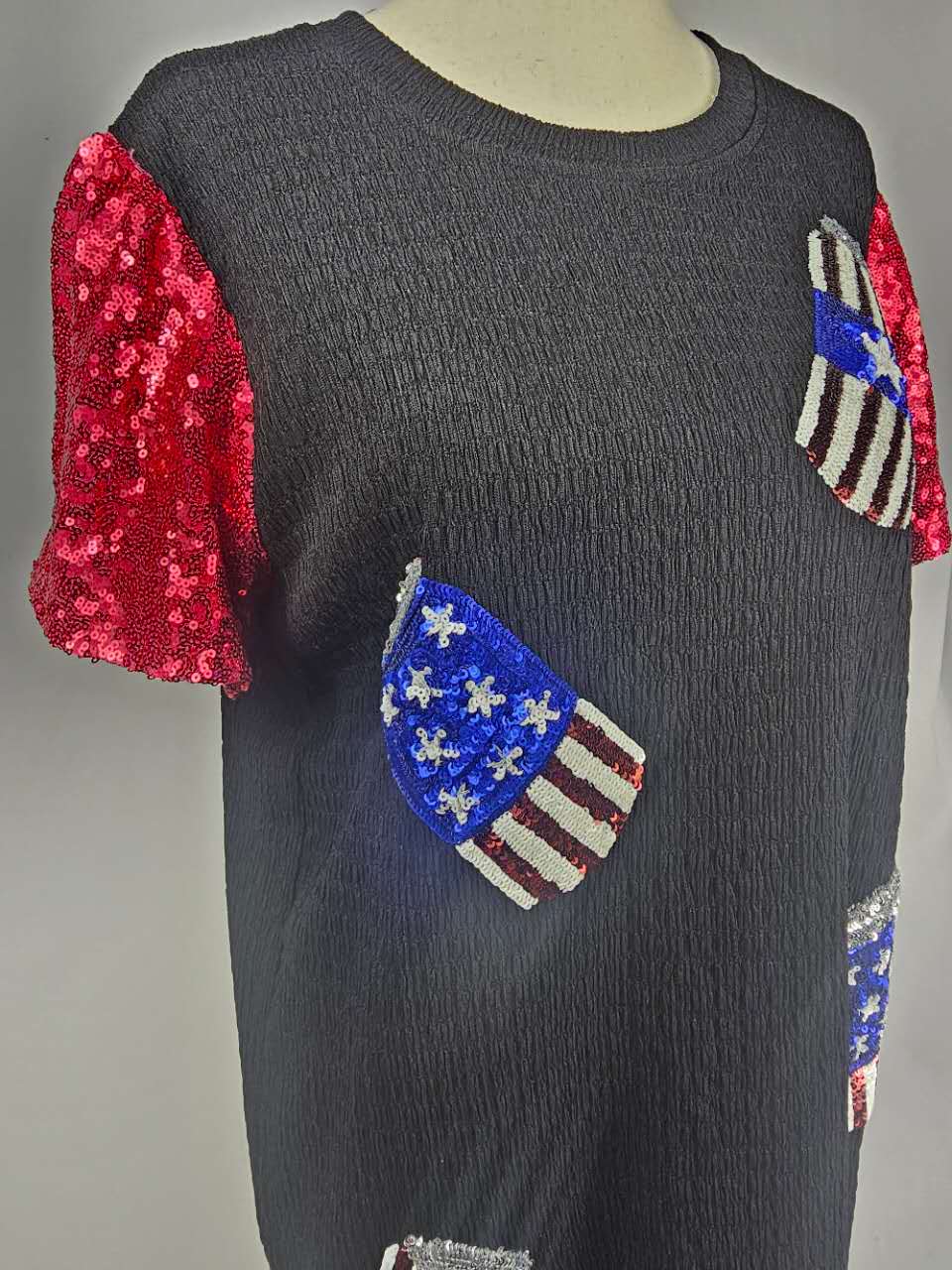 Sequins Embroidery Dress