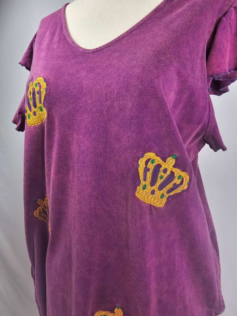 Washed Embroidery Dress