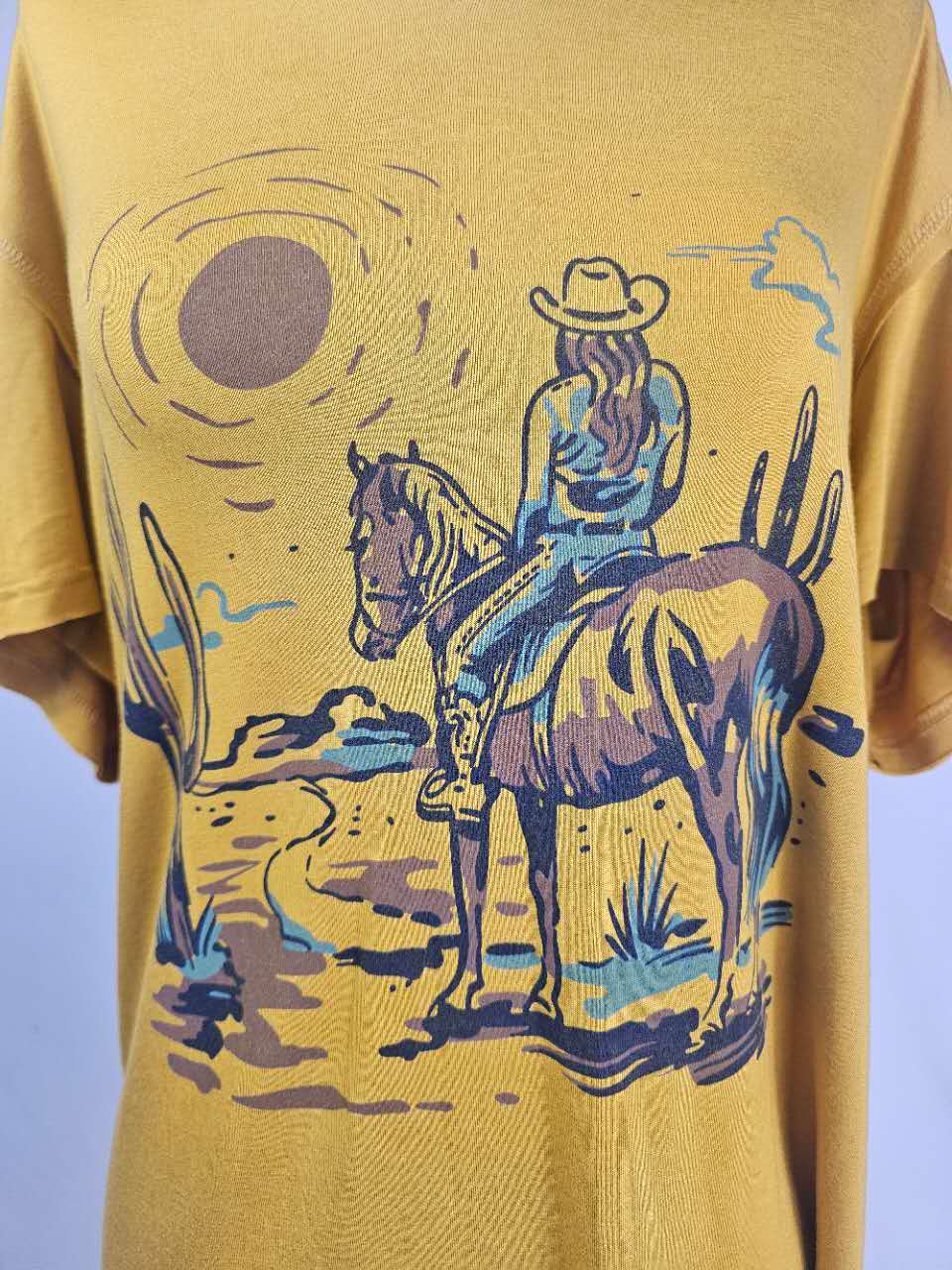 Printed Modal T shirt
