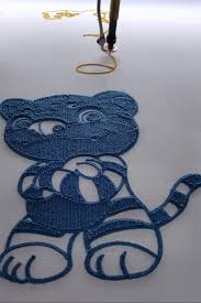 Rope Embroidery Fabric