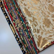 Gold Foil Fabric