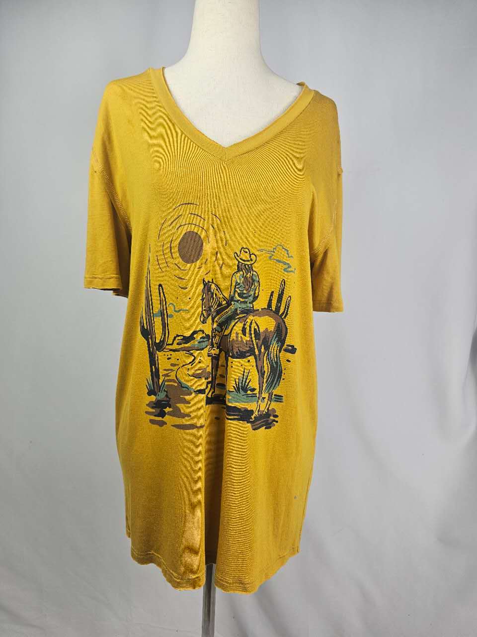 Printed Modal T shirt